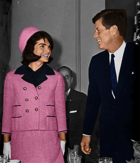 chanel dress suits in pink|jackie kennedy funeral dress.